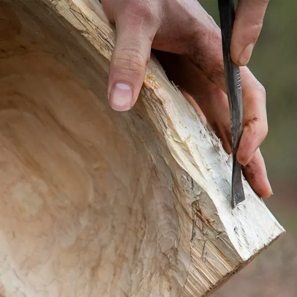 Wood Bowl Carving