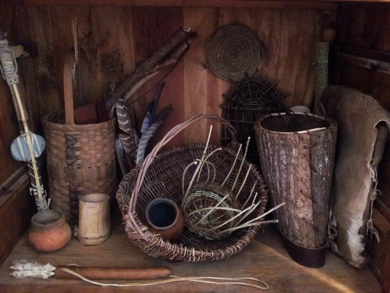collection of primitive tools and crafts