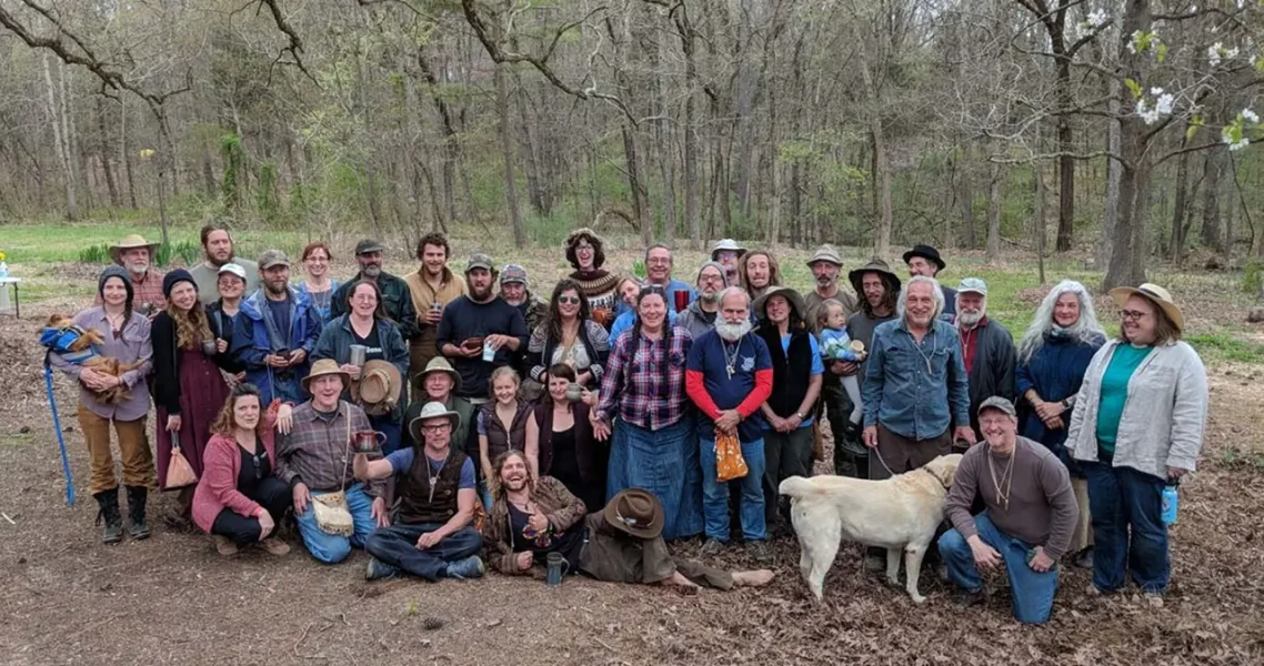 group shot of many staff and instructors from 2018