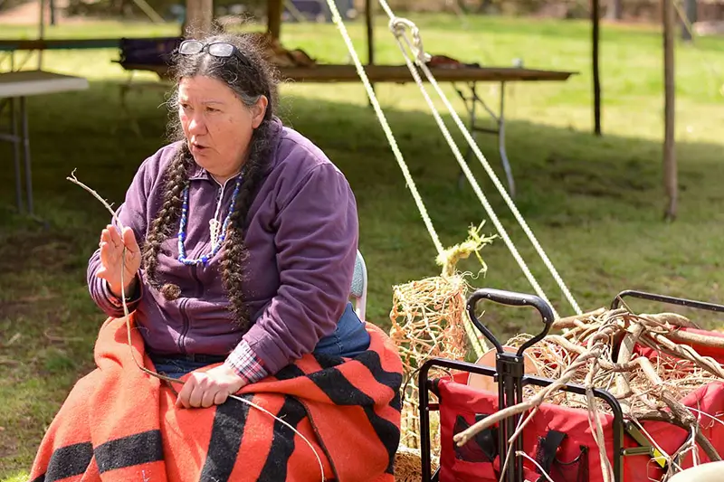 nancy basket teaching basket weaving